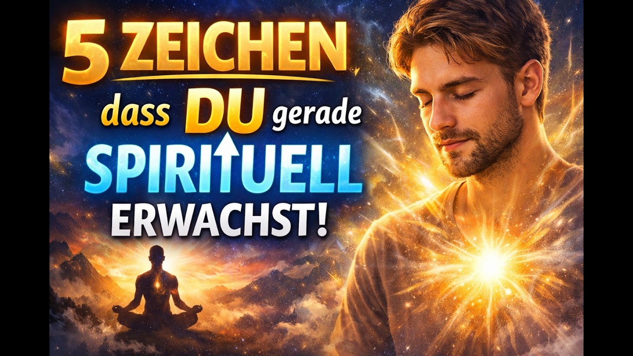 5 Zeichen das DU gerade spirituell erwachst!