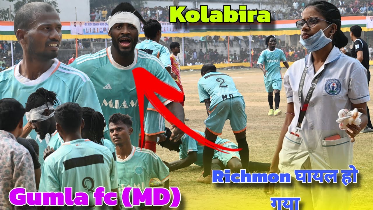 Gumla fc 🆚 Arhan Sporting Nayadih || first round match At-kolabira football tournament