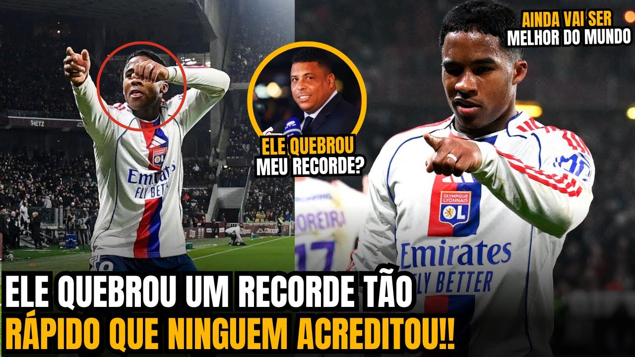 🚨NOSSA!! OLHA O QUE ENDRICK FALOU APÓS FAZER HAT-TRICK E QUEBRA RECORDE DE RONALDO FENÔMENO!!