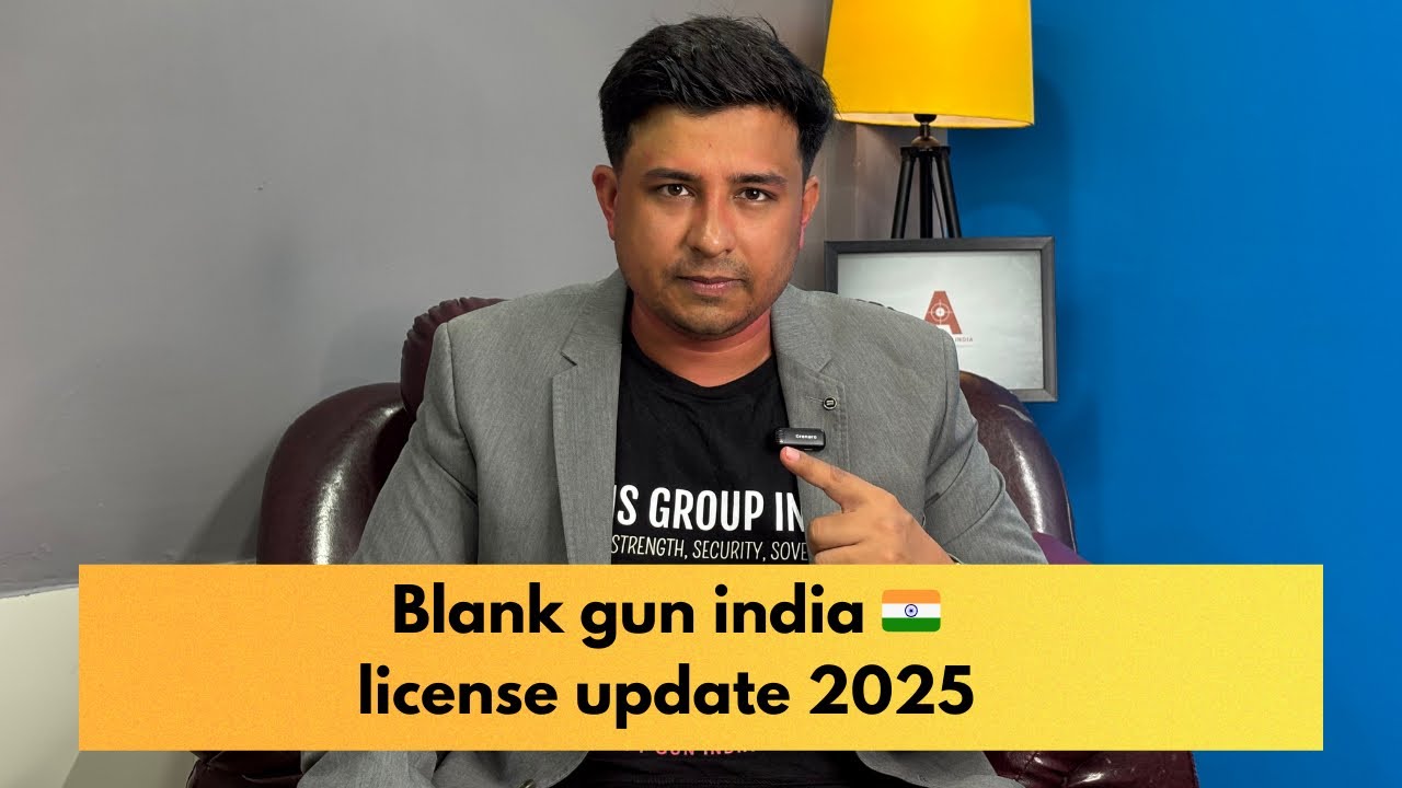 Blank Gun India 🇮🇳 2025 Update: Legality, License Process & Airsoft Gun India’s Next Move