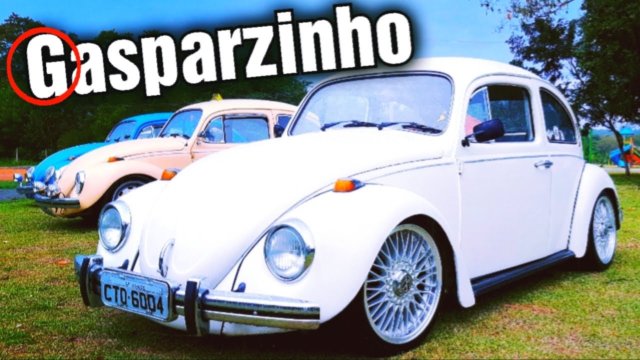 16 ANOS COM ELE - FUSCA REBAIXADO COM RODAS BALINA BBS ARO 17   - GASPARZINHO