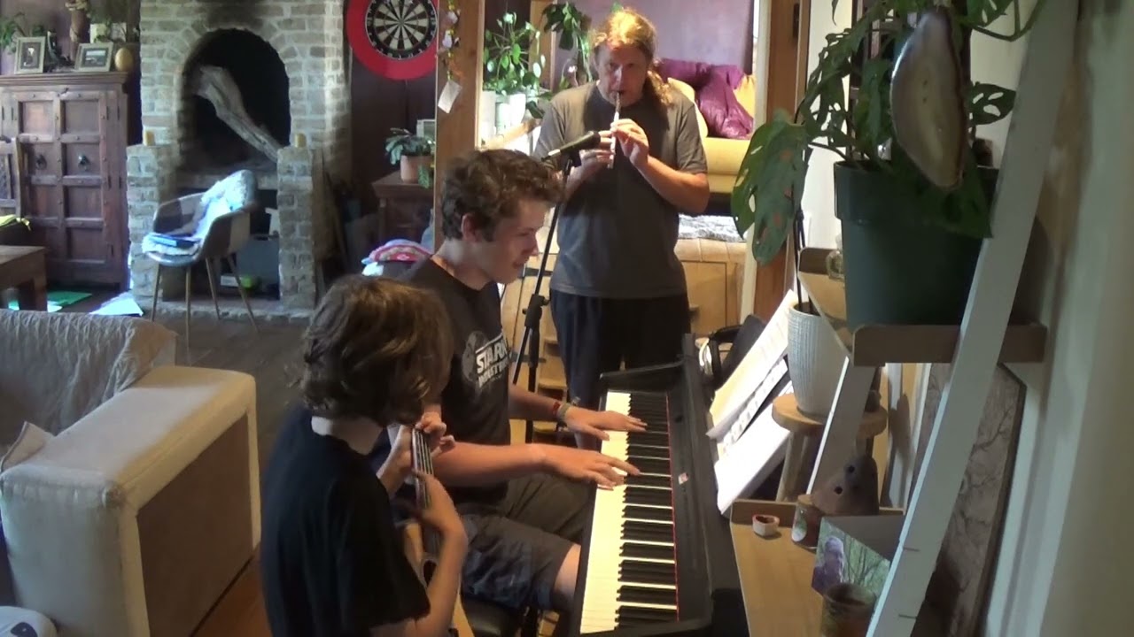 the red haired boy - tinwhistle, piano, ukelele cover