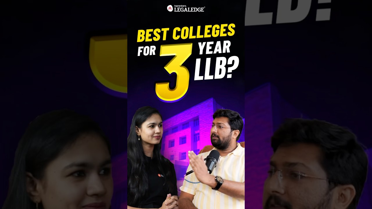 Best Colleges for 3-Year LLB in India #3yearllb