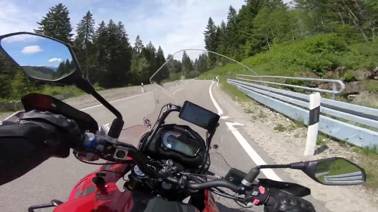 Benelli TRK 502 - Riedbergpass und Allgäu cruisen