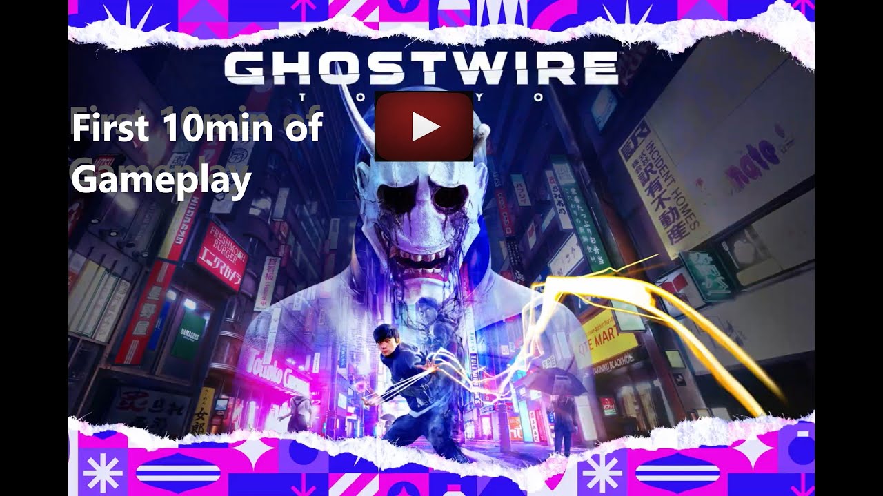 Part 103 | Ghostwire | First 10 Minutes of Gameplay 🎮 | The Epic Games Series