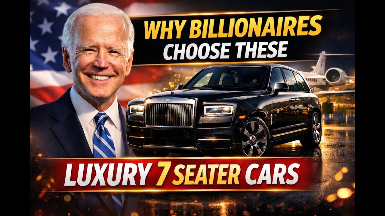 Why Billionaires Choose These Luxury 7 Seater Cars
