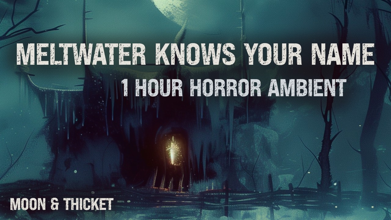 Horror Ambient Music for Reading and Sleep | 1 Hour | Meltwater Knows Your Name, Thaw Dread