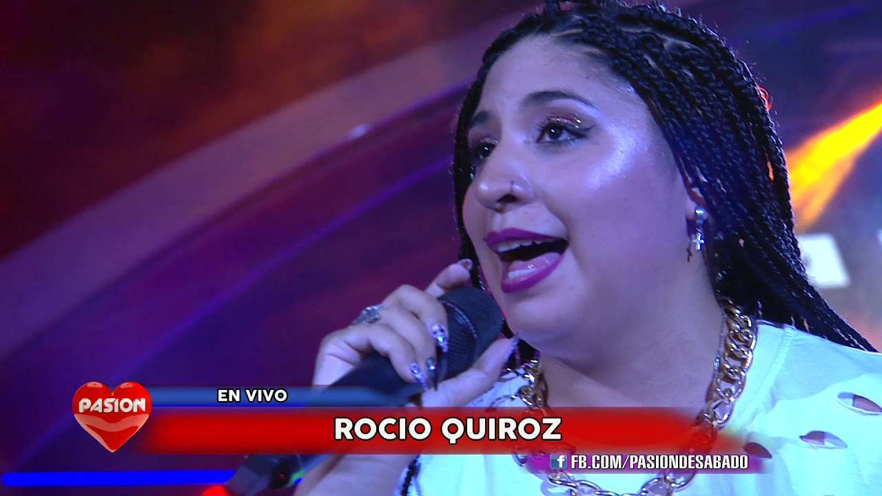 Rocio Quiroz en vivo en Pasion de Sabado 12 1 2019