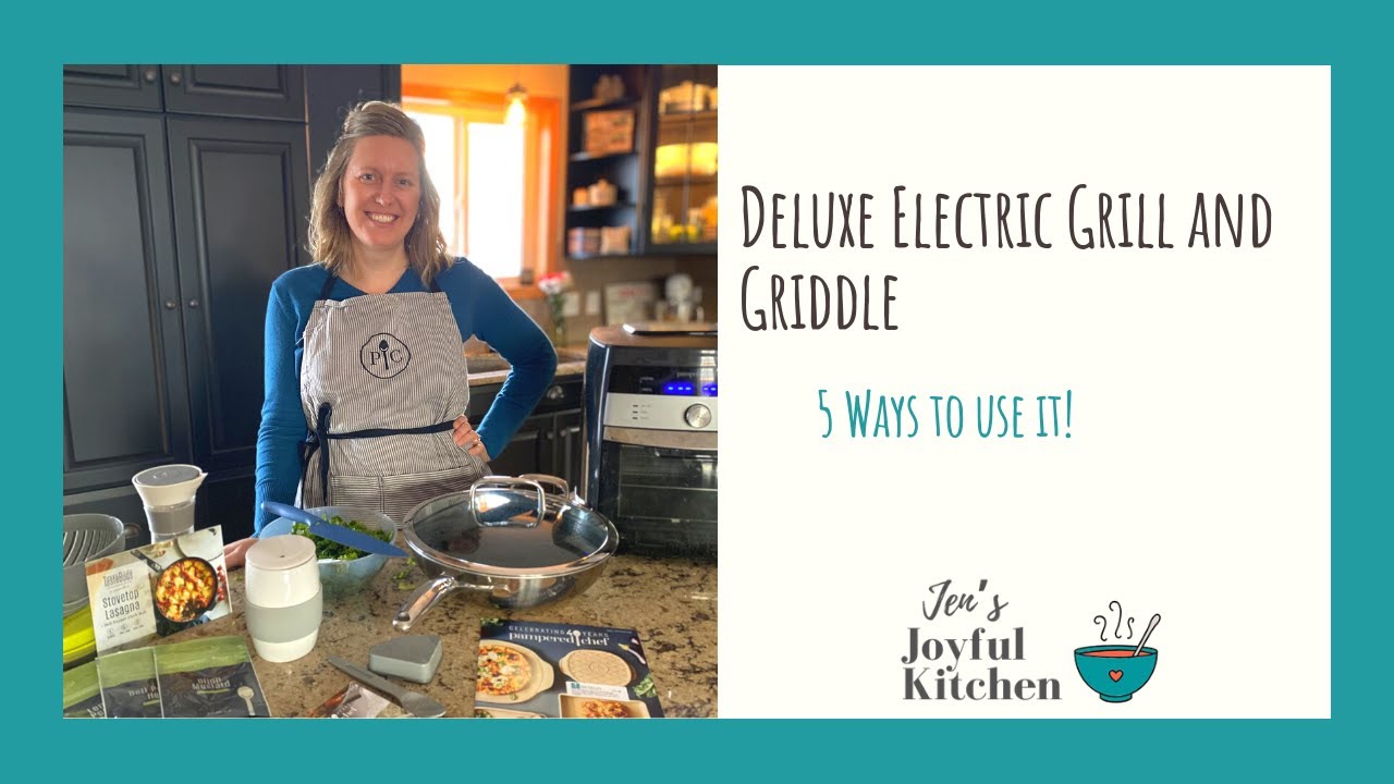 5 Ways to Use the Deluxe Electric Grill & Griddle from Pampered Chef