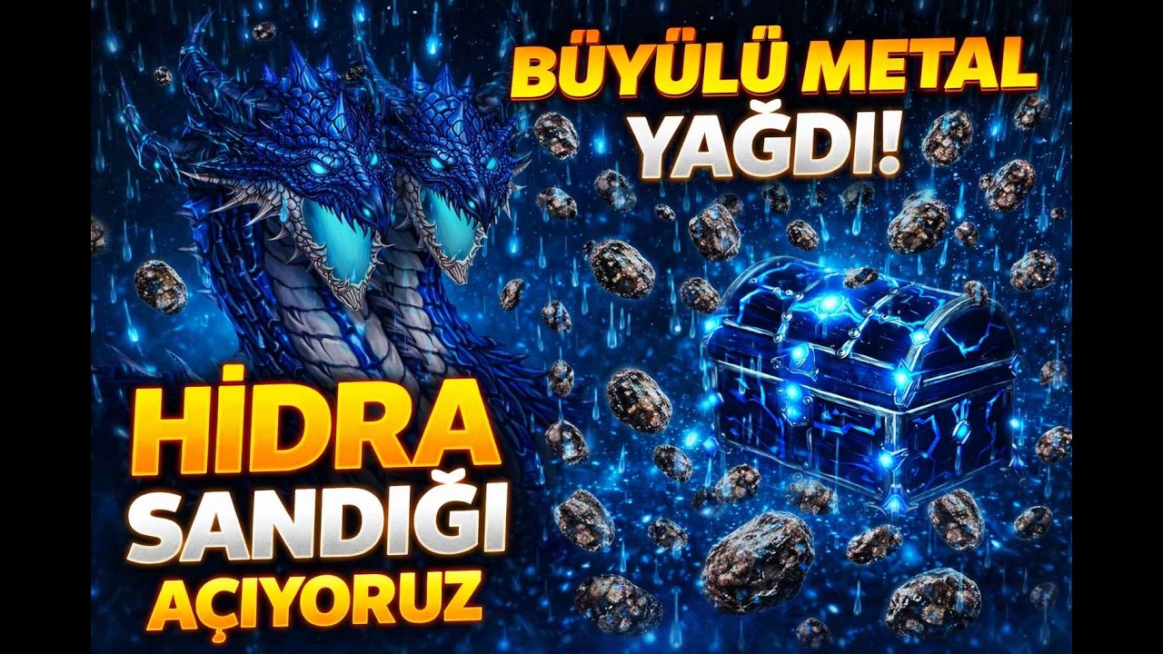 SON SANIKTA METAL! Hidra Sandığı Efsane Bitti 🔥💎