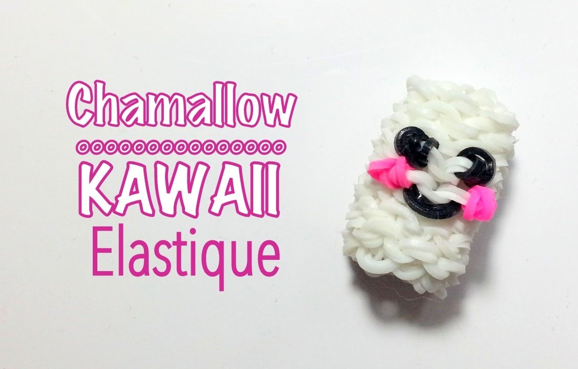Comment faire un Chamallow Kawaii avec des élastiques sans machine