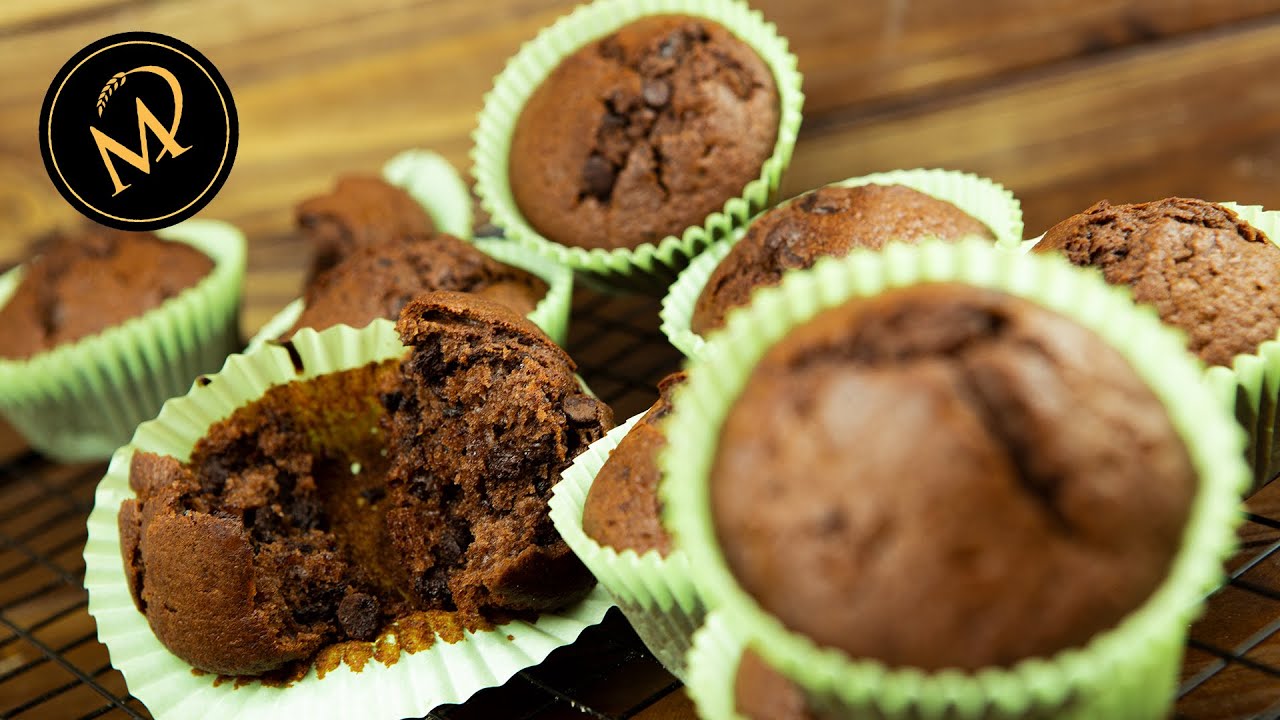 Schokoladen Muffins - Bestes und schnellstes Rezept mit flüssigem Kern