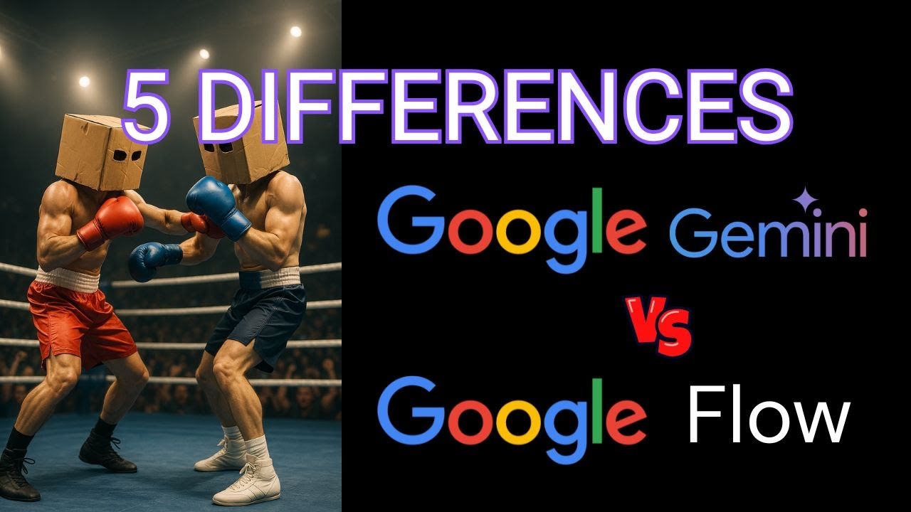 5 Differences between Gemini and Flow with Veo