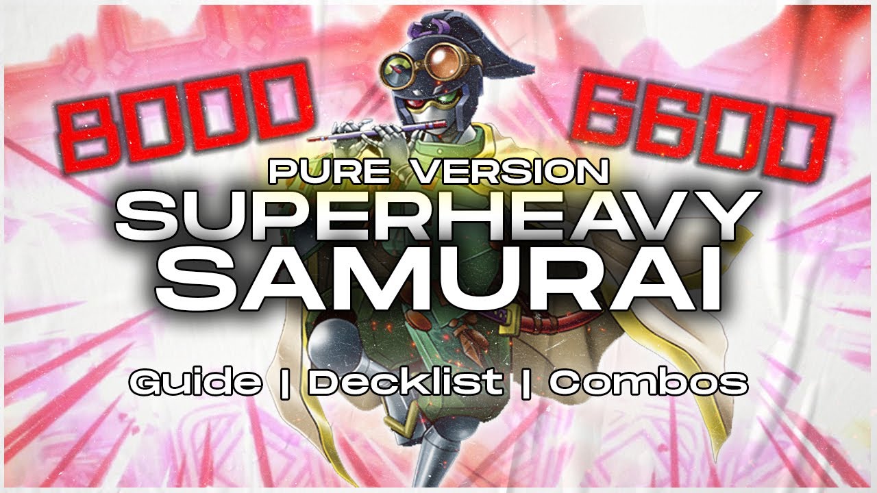 [Quick Guide] Superheavy Samurai - Pure Version Tips! Yugioh Master Duel