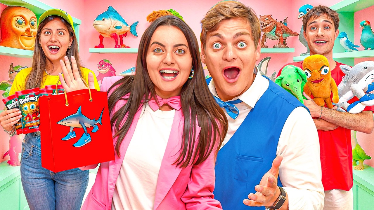 I OPENED AN ITALIAN BRAINROT SHOP IN REAL LIFE WITH OUR FRIENDS 24 HOURS CHALLENGE! Dani and Robbi