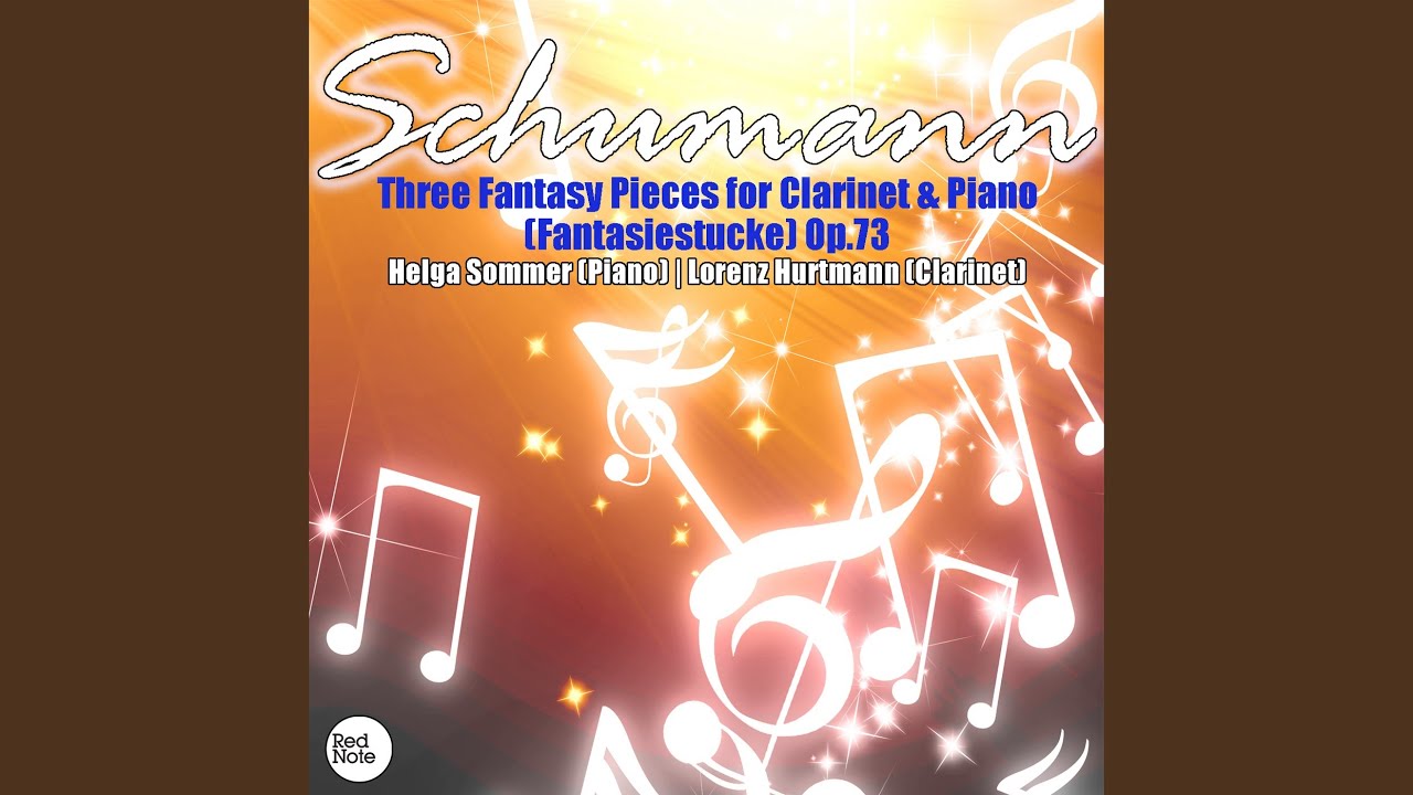 Three Fantasy Pieces for Clarinet & Piano (Fantasiestucke) , Op.73: III. Rasch und mit Feuer...
