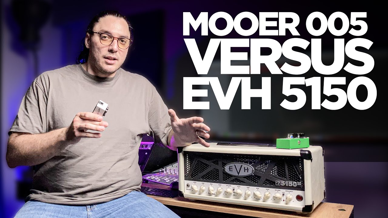 $99 Preamp vs $1350 Tube Amp | EVH 5150 III 6L6 50 / Mooer 005 Micro Preamp (Fifty-Fifty 3)
