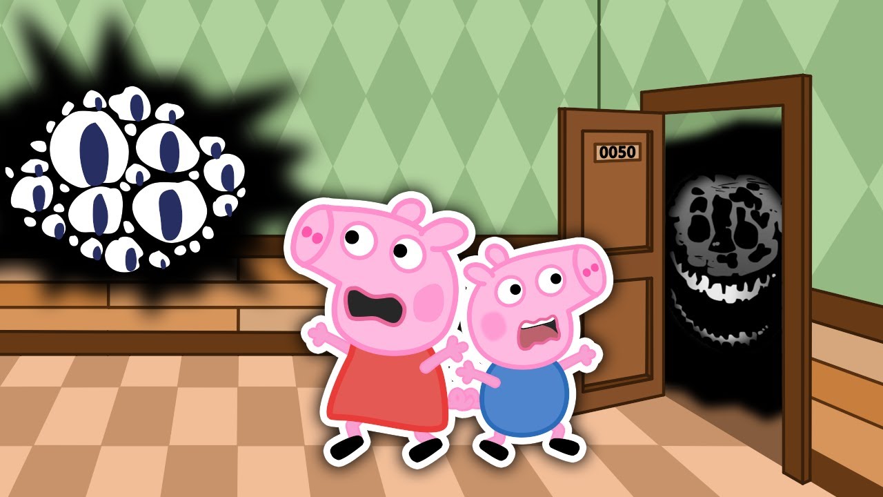 Peppa Pig In Roblox Doors 👁️ The Backdoors