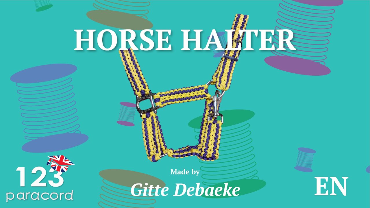 Horse Halter | Paracord tutorial ENGLISH
