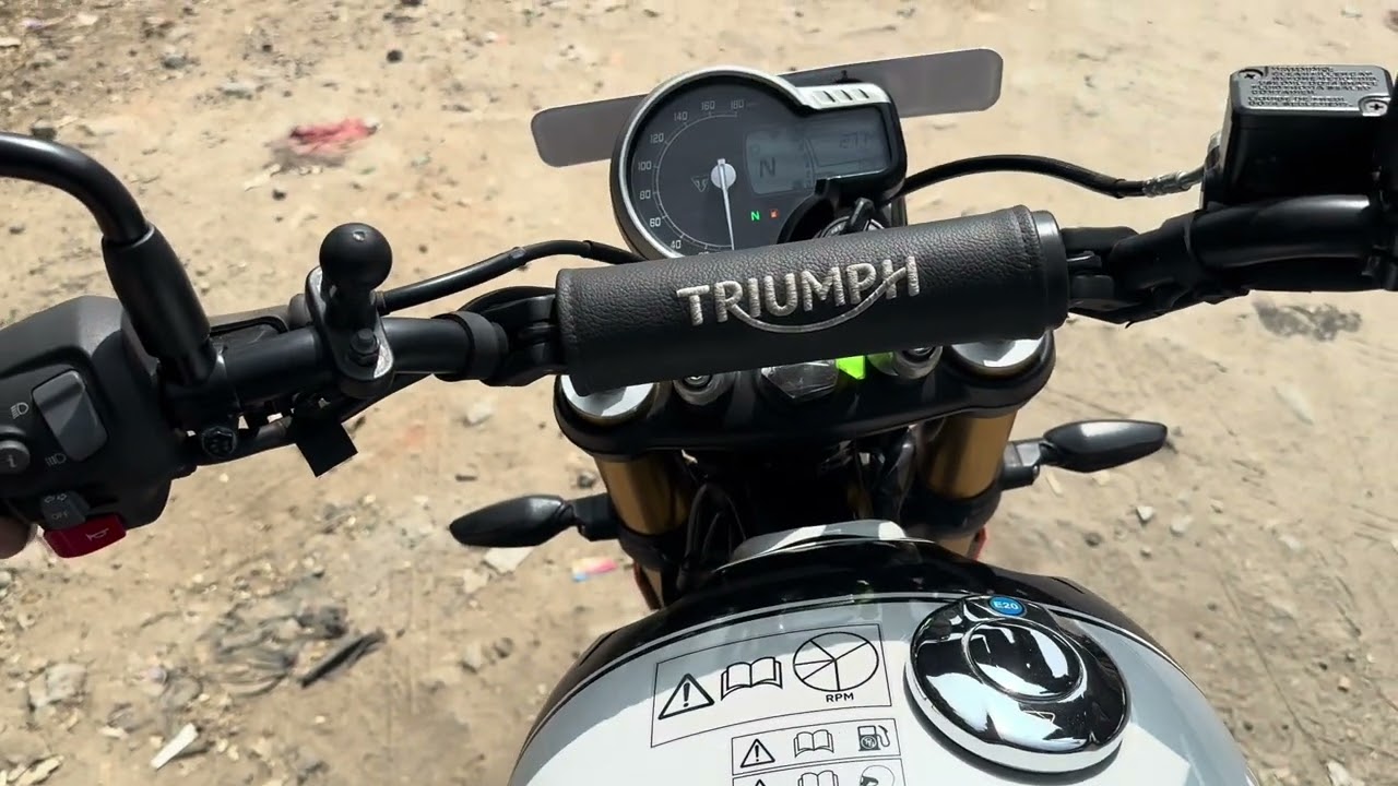 Triumph T4 & Scram 400X Test Drives & Verdict 🌷