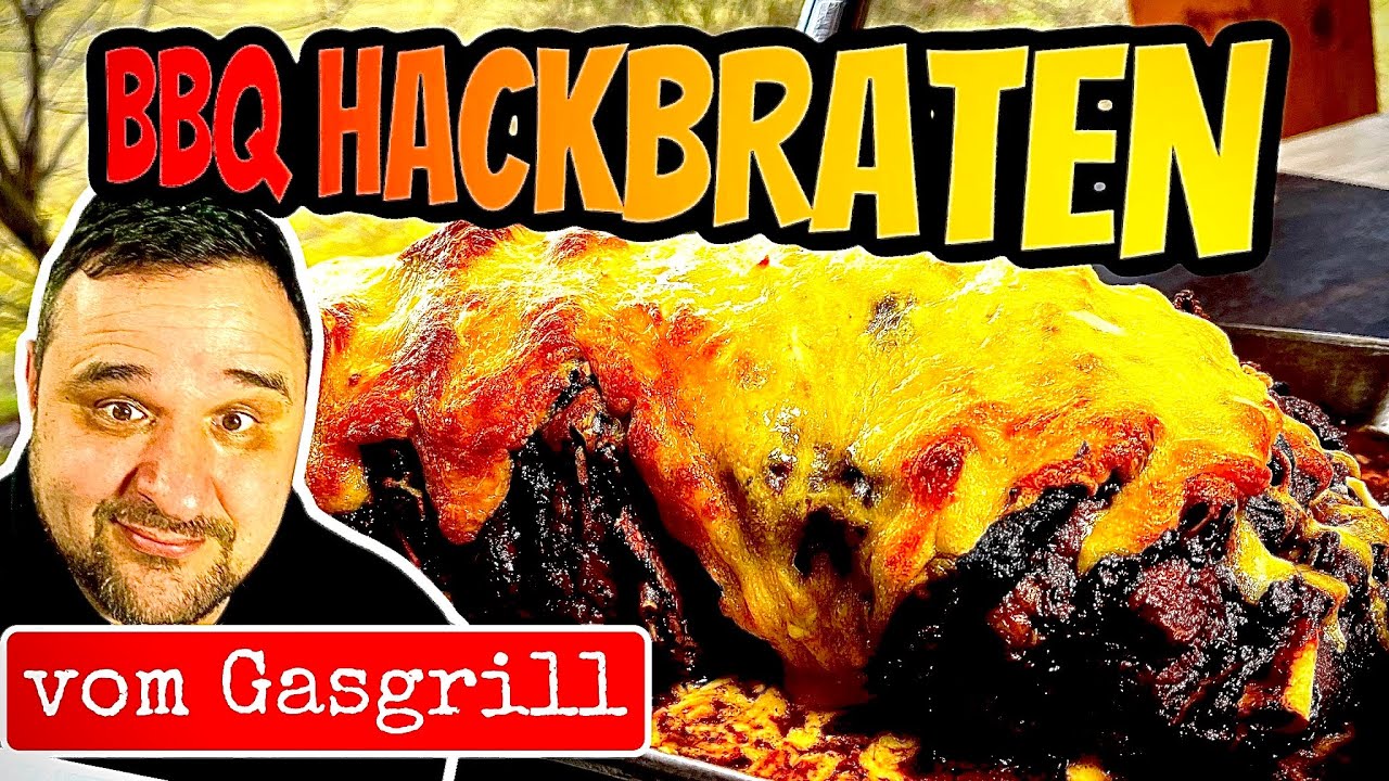 🔥🍖 BBQ Hackbraten vom Gasgrill  --- Klaus grillt