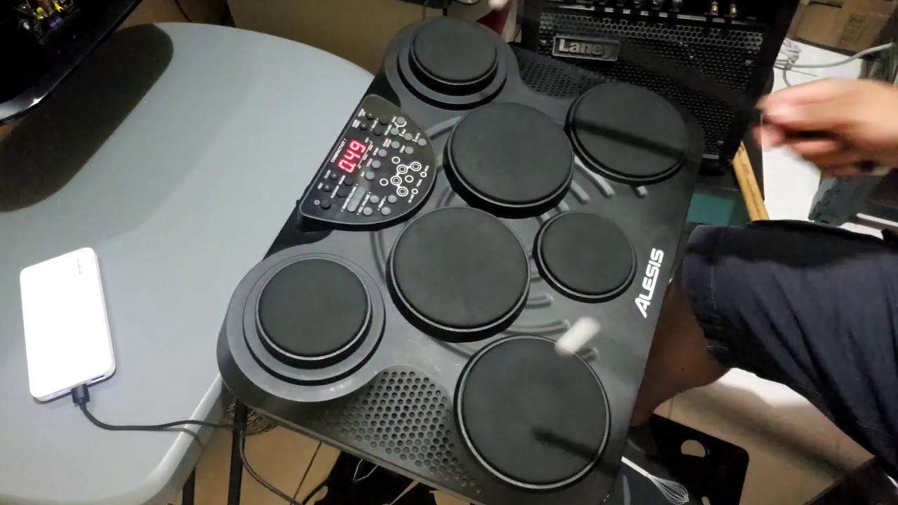 Everlong drum cover using Alesis Compact Kit 7