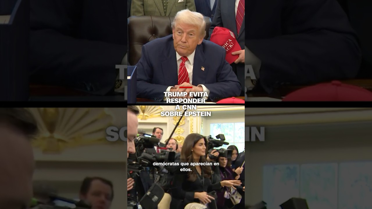 Trump evita responder a CNN sobre preocupaciones de sobrevivientes de Epstein
