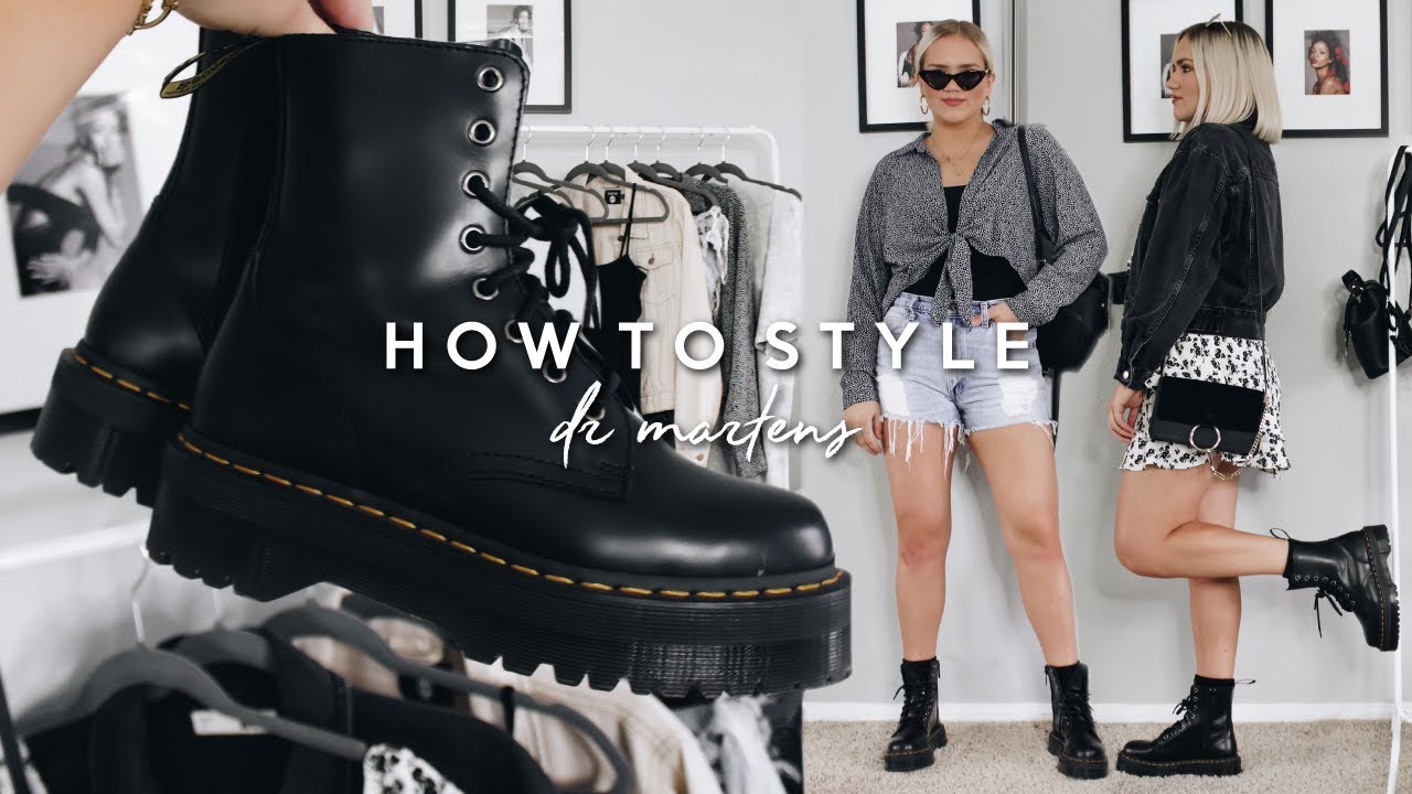 HOW TO STYLE DR. MARTENS FOR SPRING + SUMMER 2019! OUTFIT IDEAS