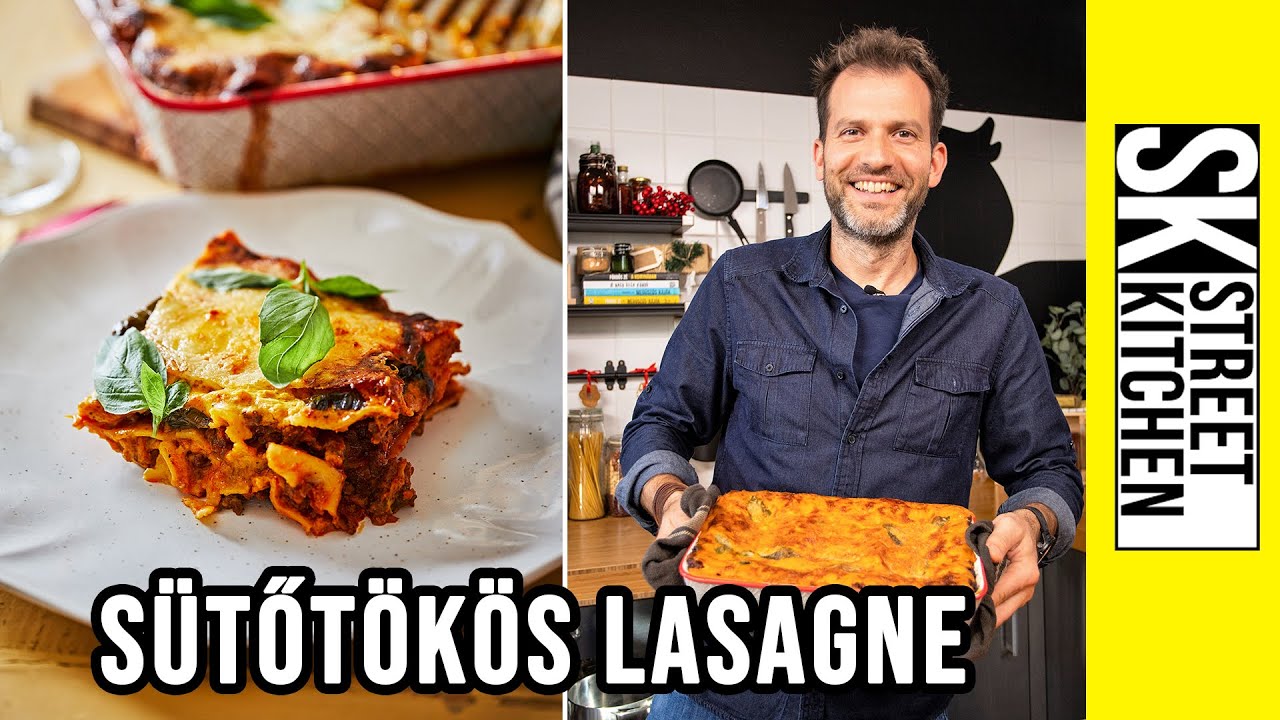 Füstölt sajtos 🎃SÜTŐTÖKÖS LASAGNE😋 Zétől