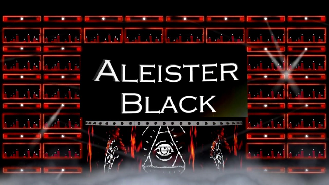 WWE ALEISTER BLACK STAGE ONLY (WITH CROWD)