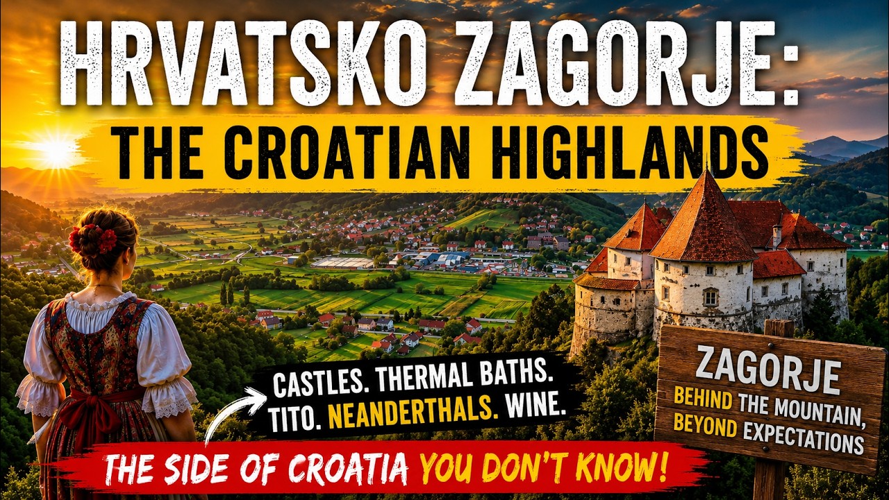 Hrvatsko Zagorje: The Croatian Highlands | Documentary #croatia  #hrvatska  #croatian #dokumentation
