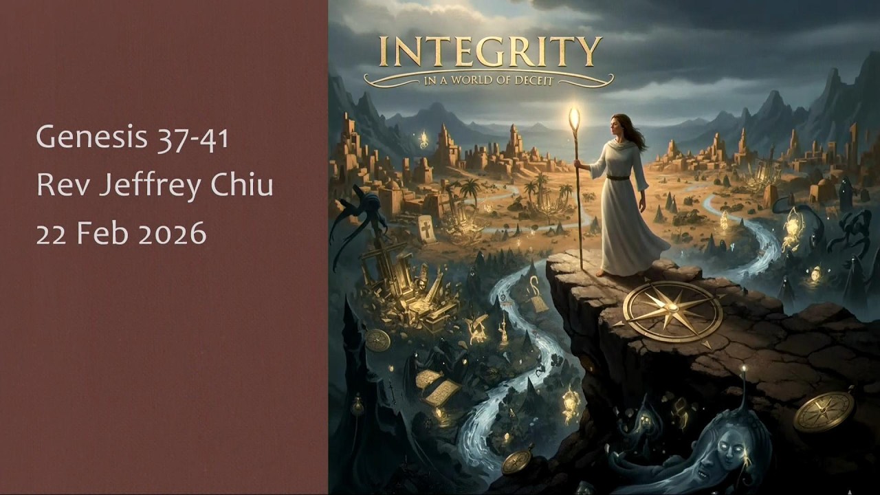 [Integrity in a World of Deceit] | Rev. Jeffrey Chiu | Gen 37-41 | Eng Worship Service | 2026-02-22