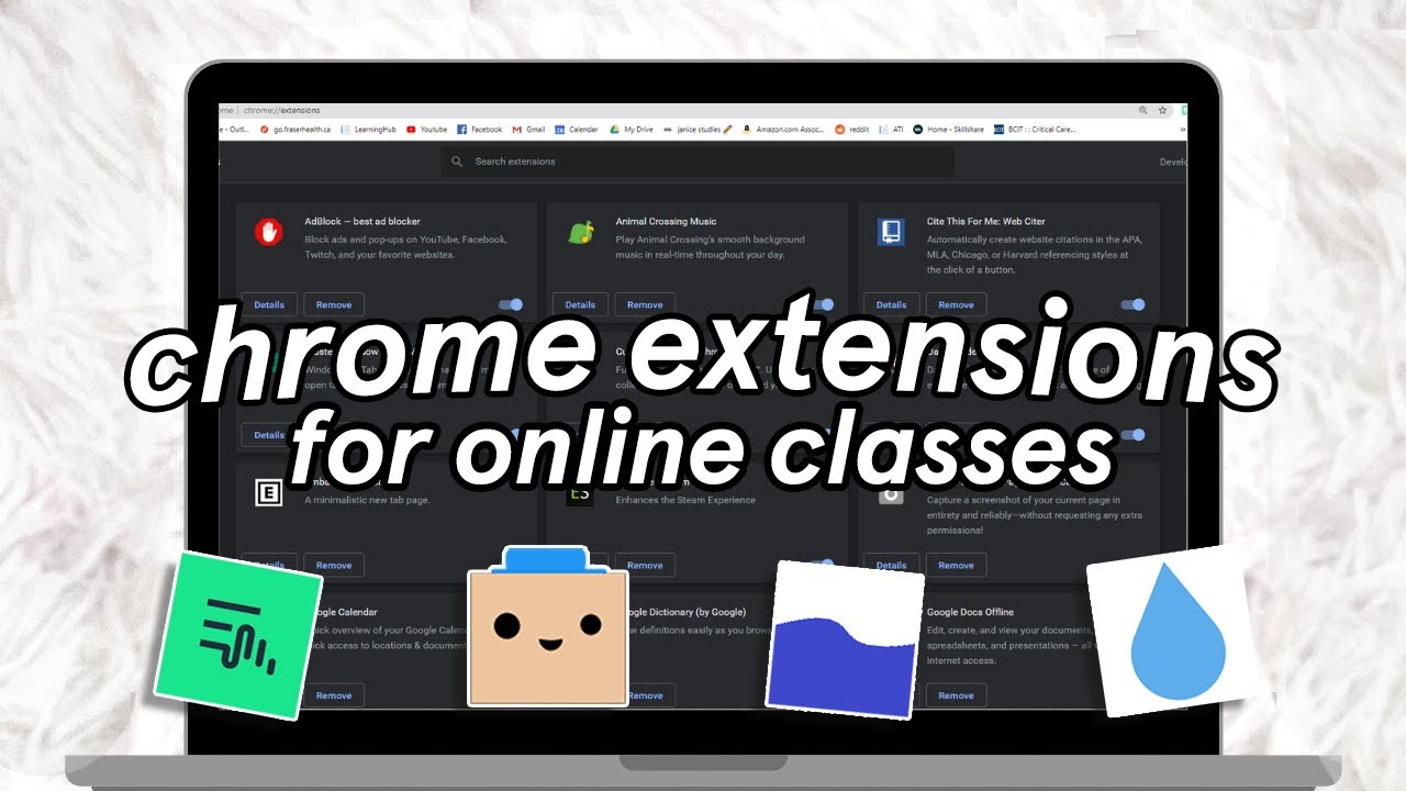 8 useful Chrome extensions for ONLINE classes 💻