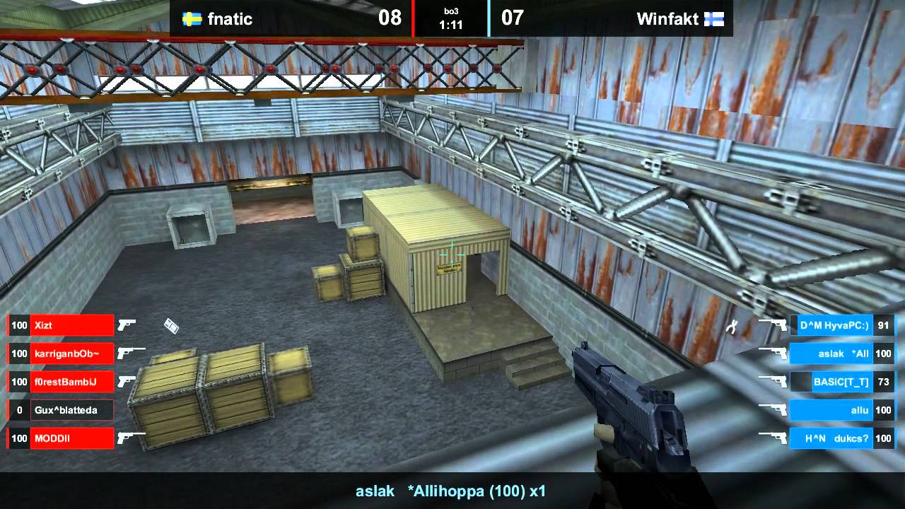 Winfakt vs. fnatic @ nuke