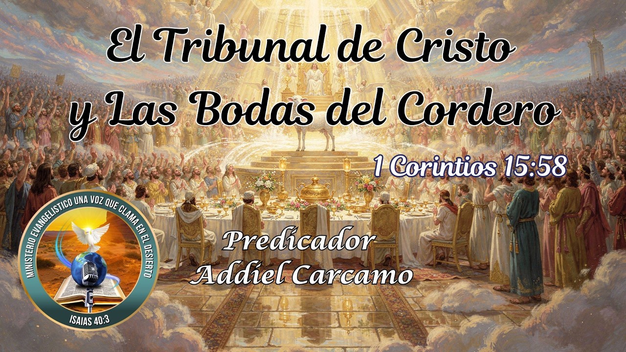 EL TRIBUNAL DE CRISTO Y LAS BODAS DEL CORDERO  -- 1 CORINTIOS 15:58