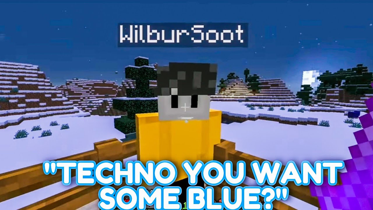 Ghostbur Talks To Technoblade Before The War on Dream SMP
