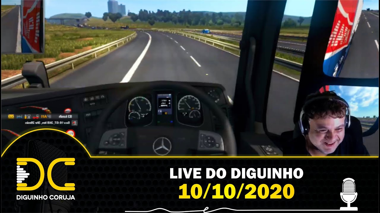 O REI DAS ESTRADAS - EUROTRUCK DIGUINHO CORUJA #19