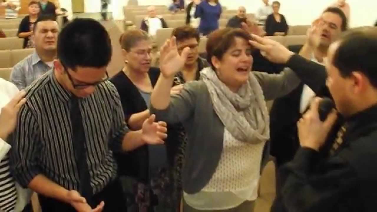 ministracion con fuego del espiritu santo