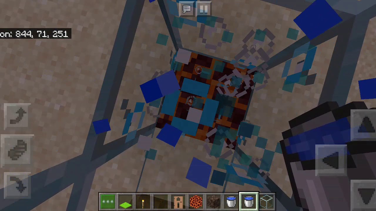 how make fast lift with water,glass,soulsandand magma block in minecraft