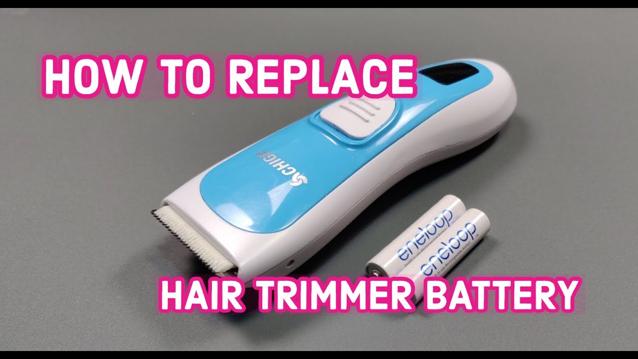 How to replace Hair Trimmer Battery | AAA rechargeable battery