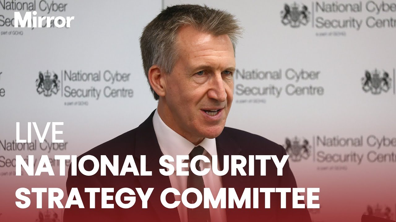 LIVE: Darren Jones and Dan Jarvis appear before the National Security Strategy Committee