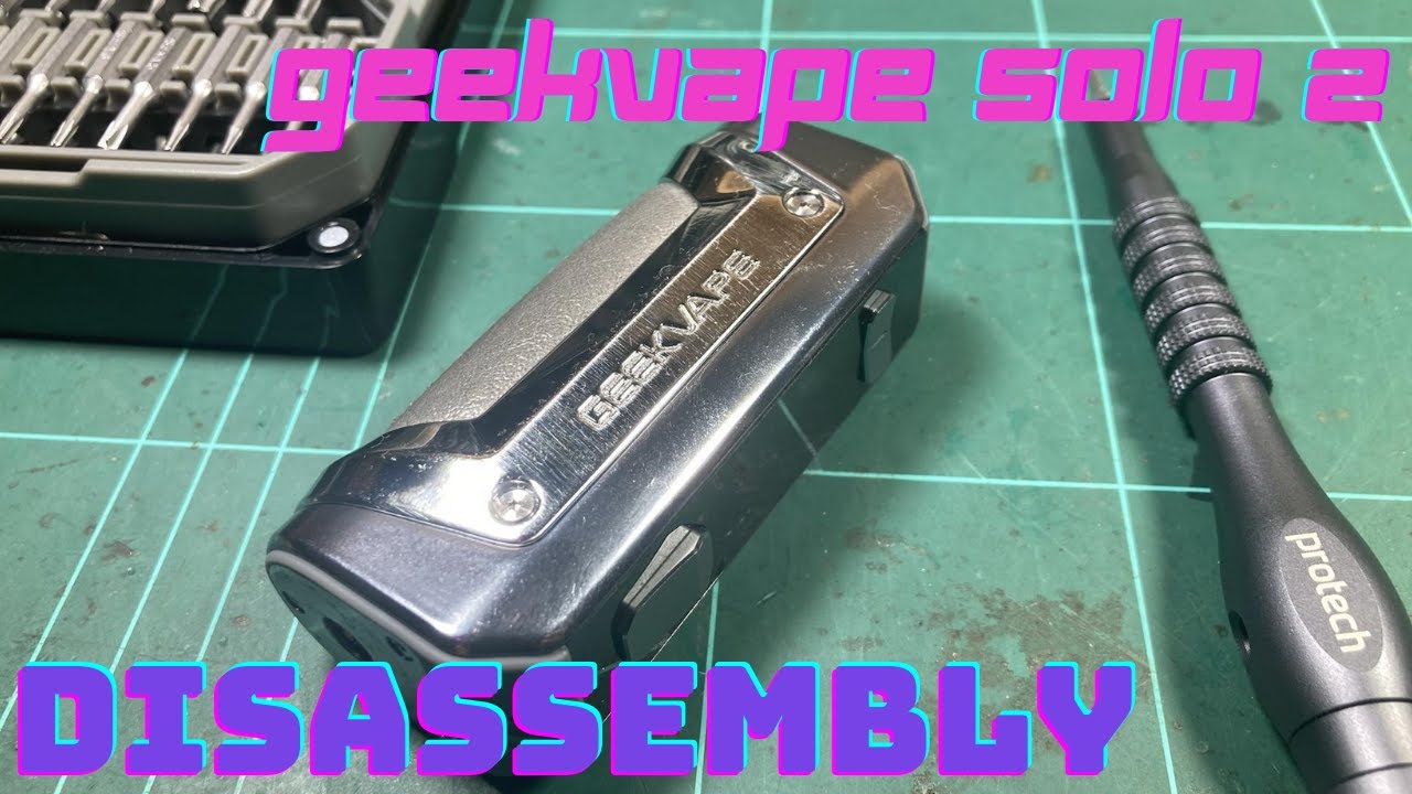 Geekvape Aegis Solo 2 (S100) - Disassembly and build quality analysis