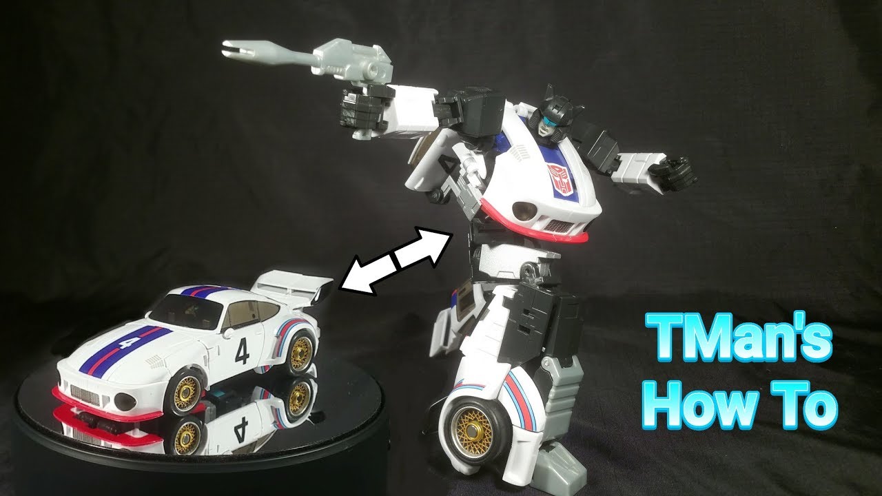 TMan's How To Transform Maketoys Downbeat To and From Car Mode