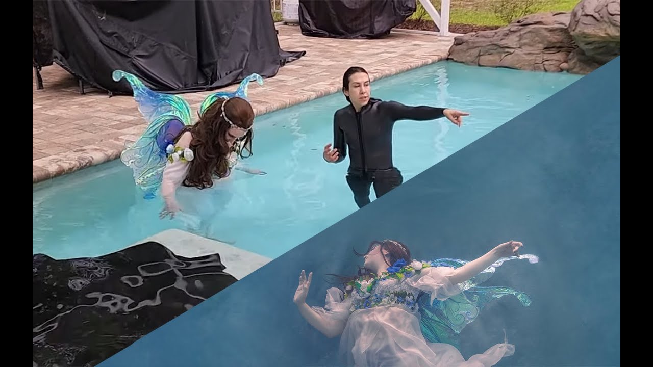 Behind the scenes with Water Bear Photography: the white fairy