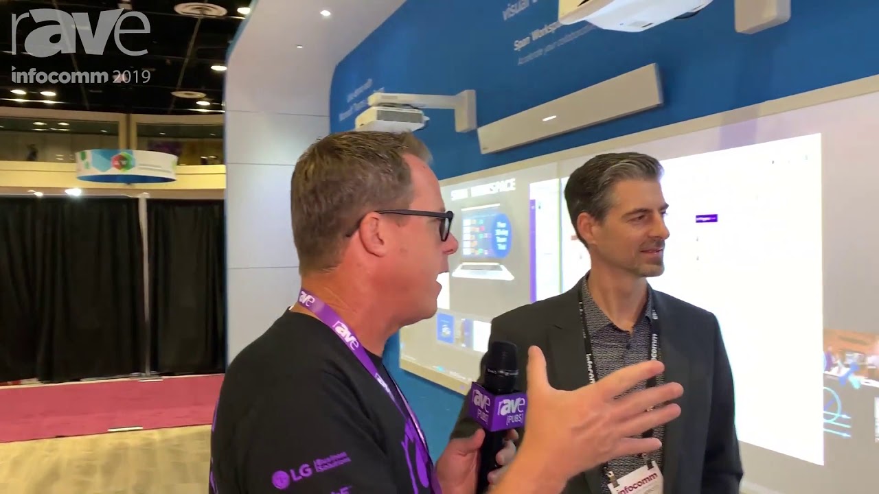 InfoComm 2019: Rob Abbott Takes Gary on a Nureva Booth Tour at InfoComm 2019