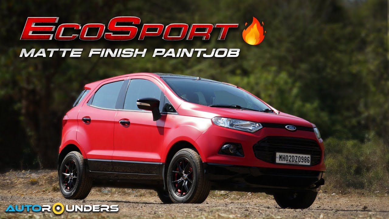 Purani Ecosport ka naya avtaar | Shandar Interior | Mercedes Magma Red Shade | 📍Autorounders Mumbai