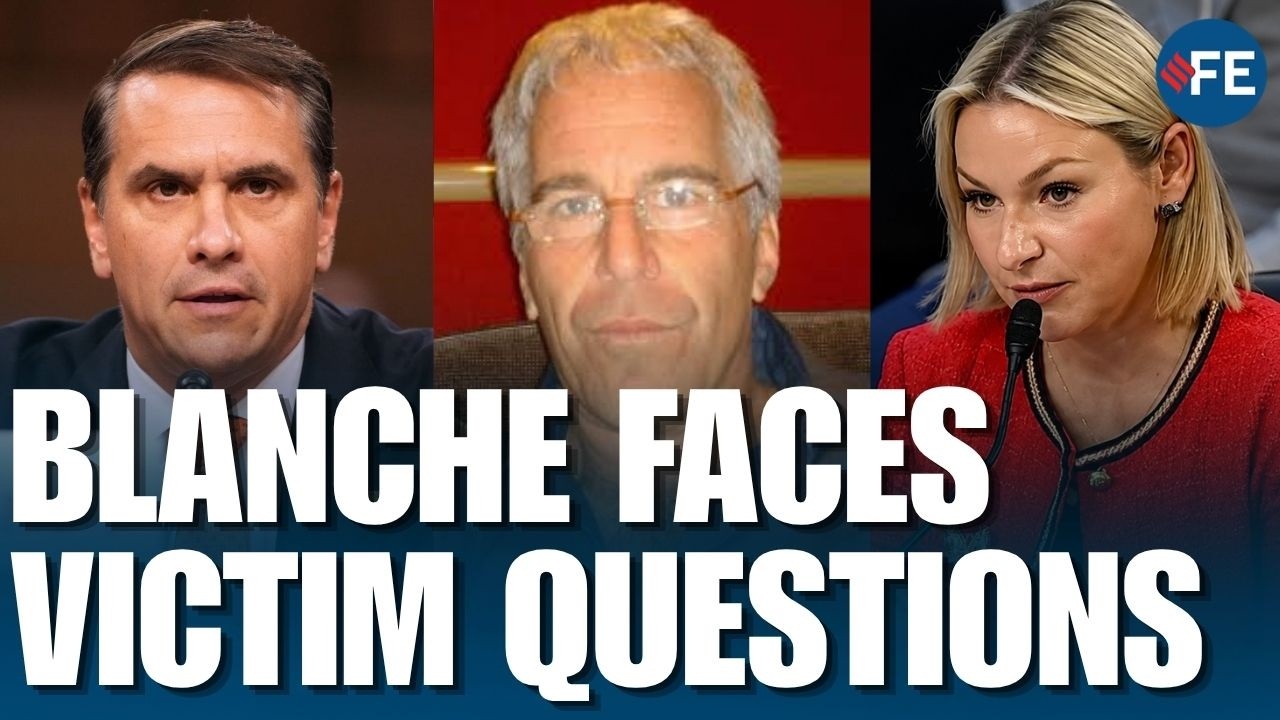 Epstein Survivor Confronts DOJ Over Victims During Todd Blanche Confirmation Hearing | WORLD NEWS