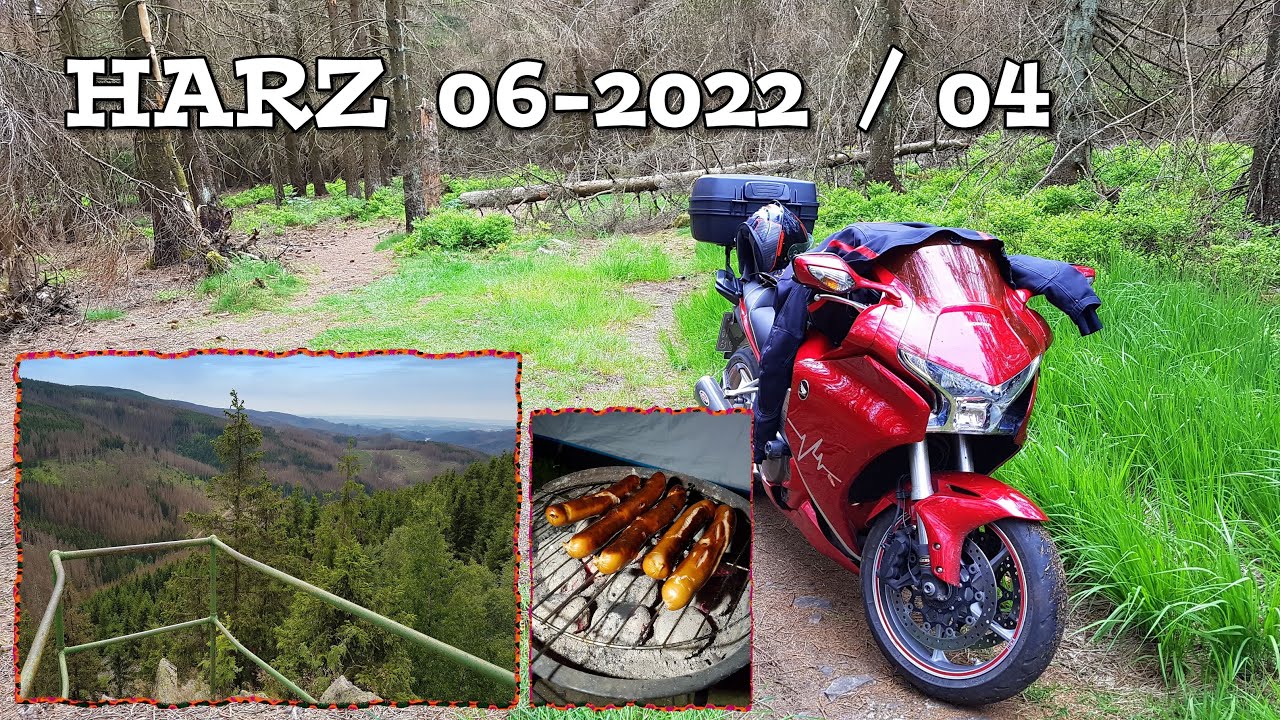 Мотопутешествие. Застрял в Лесу. Harz 06-2022. Honda VFR 1200.Часть 4