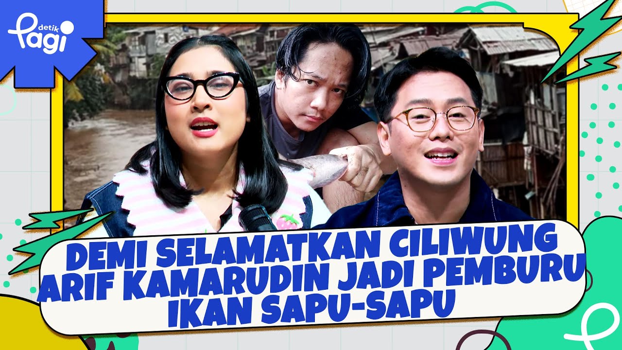 Demi Selamatkan Ciliwung Arif Kamarudin Jadi Pemburu Ikan Sapu Sapu