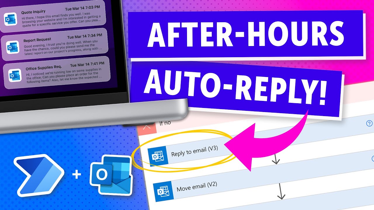 Auto-reply to Emails After Hours in Microsoft Outlook with THIS Power Automate Flow